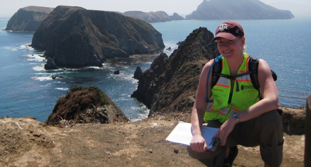 conducting visitor surveys at Channel Islands NP